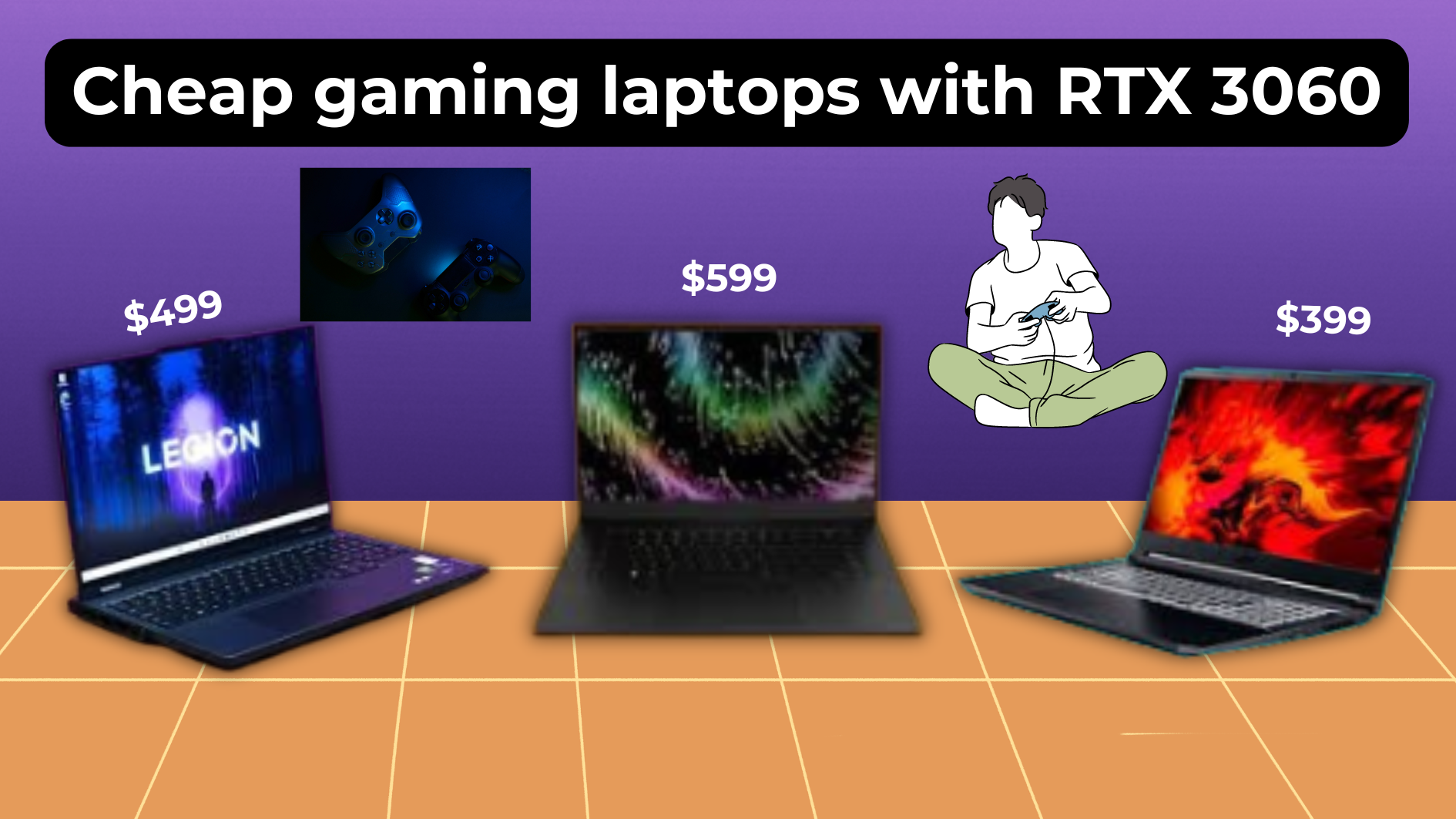 Cheap gaming laptops with RTX 3060